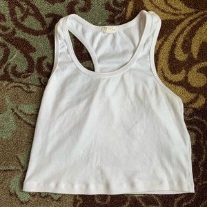 White Crop Top